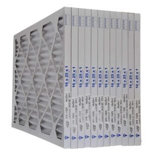 16 x 25 x 1 MERV 8 Pleated Furnace Filter - Case of 12